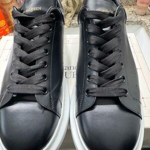 Alexander McQueen Men's Black Sneakers size 16